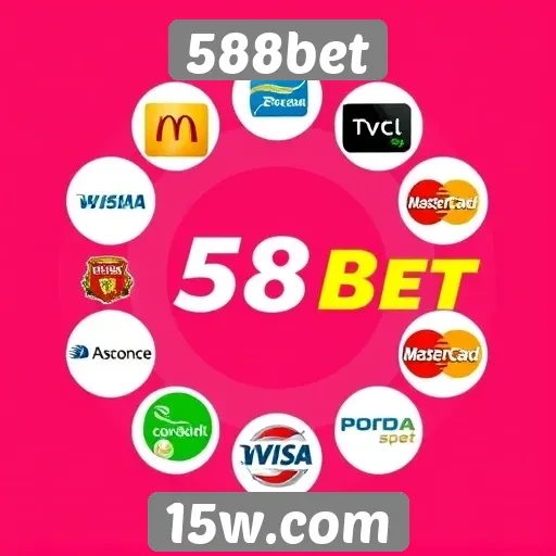Opções de pagamento disponíveis na plataforma 588bet